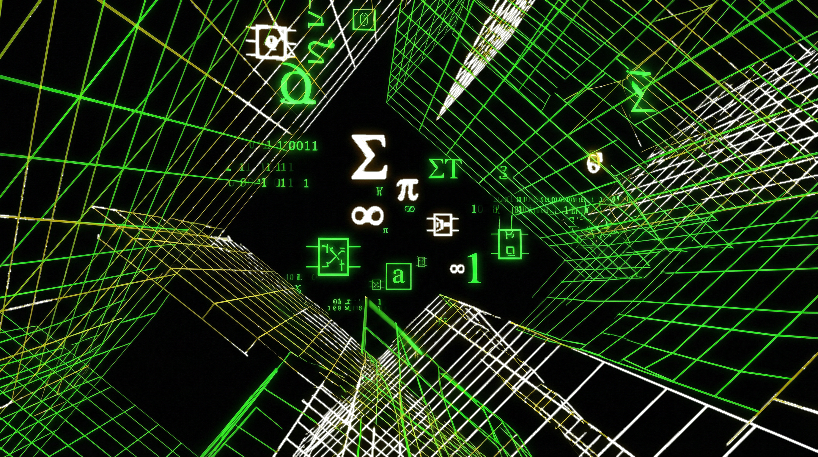 Quantum Grid Background